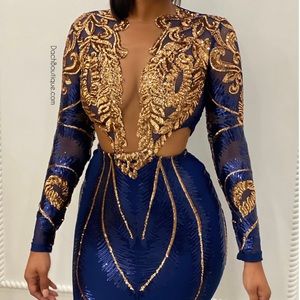 Athena Winter Edition Bodycon Sequins Dress